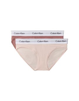Calvin Klein Calvin Klein Icon Cotton Modal bikini briefs 2pk in mauve/pink-Multi