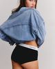 Calvin Klein Calvin Klein Icon Cotton Modal Boyshorts in Black, Women's at Urban Outfitters - 5