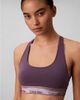 Calvin Klein Calvin Klein Icon Cotton Modal metallic unlined bralette in violet-Purple - 1