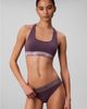Calvin Klein Calvin Klein Icon Cotton Modal metallic unlined bralette in violet-Purple - 2
