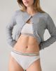 Calvin Klein Calvin Klein Icon Cotton Modal Snow Heather Bikini Undies in Grey, Women's at Urban Outfitters - 2