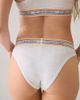 Calvin Klein Calvin Klein Icon Cotton Modal Snow Heather Bikini Undies in Grey, Women's at Urban Outfitters - 3