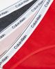 Calvin Klein Calvin Klein Icon Logo 3-pack bikini briefs in gray/red/pink-Multi - 2