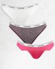 Calvin Klein Calvin Klein Icon Logo 3-pack bikini briefs in pink/white/heart print-Multi - 1