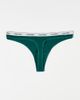 Calvin Klein Calvin Klein Icon Logo 3 pack thongs in black/gray/green-Multi - 3