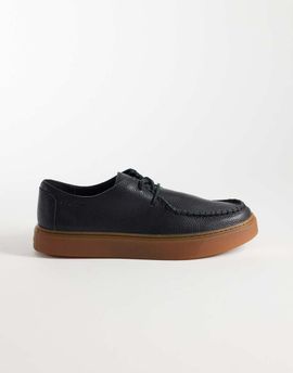 Calvin Klein Calvin Klein Jeans chunky hybrid leather apron lace up shoes in black