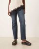 Calvin Klein Calvin Klein Jeans monogram flatform leather sandals in black - 4