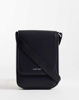 Calvin Klein Calvin Klein Jeans raised logo crossbody bag in black