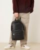 Calvin Klein Calvin Klein Jeans round backpack with front pocket in black - 2