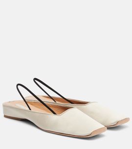 Calvin Klein Calvin Klein Kate leather slingback flats