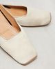 Calvin Klein Calvin Klein Kate leather slingback flats - 5