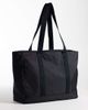 Calvin Klein Calvin Klein large nylon logo tote bag in black - 4