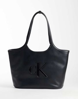 Calvin Klein Calvin Klein large tote with bold logo in black