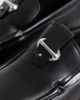 Calvin Klein Calvin Klein leather chunky loafers with silver hardware detail in black - 2