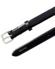 Calvin Klein Calvin Klein leather essential buckle 20mm belt in black - 2
