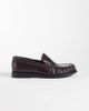 Calvin Klein Calvin Klein leather essential loafers in fudge brown - 1