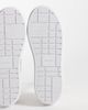Calvin Klein Calvin Klein leather lace up flatform sneakers in peach-pink - 4