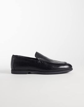 Calvin Klein Calvin Klein leather loafer in black