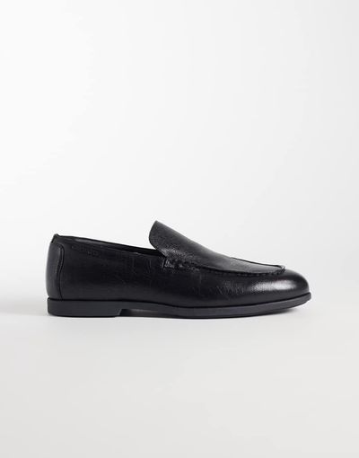 Calvin Klein Calvin Klein leather loafer in black