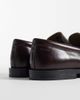 Calvin Klein Calvin Klein leather loafers in burgundy-Red - 3
