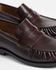 Calvin Klein Calvin Klein leather loafers in burgundy-Red - 4