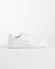 Calvin Klein Calvin Klein leather low profile cupsole sneakers in white - 1