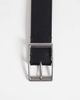 Calvin Klein Calvin Klein leather square buckle 35mm belt in brown-Black - 2