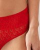 Calvin Klein Calvin Klein Logo Lace brazilian briefs in red - 2