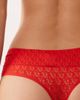 Calvin Klein Calvin Klein Logo Lace brazilian briefs in red - 3