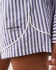 Calvin Klein Calvin Klein logo poplin track shorts in blue stripes - part of a set - 4