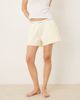 Calvin Klein Calvin Klein logo waistband jersey shorts in butter yellow - part of a set - 1
