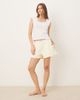 Calvin Klein Calvin Klein logo waistband jersey shorts in butter yellow - part of a set - 4