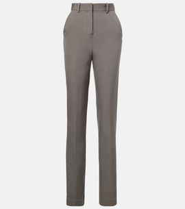 Calvin Klein Calvin Klein Lucia high-rise wool slim pants