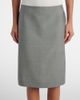 Calvin Klein Calvin Klein Luna wool pencil skirt - 4