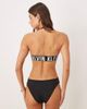 Calvin Klein Calvin Klein Luxe strapless cut out one piece swimsuit in black - 4