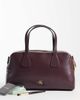 Calvin Klein Calvin Klein medium bowling bag with strap in fudge brown - 2