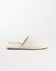 Calvin Klein Calvin Klein mesh slingback pumps in cream-Neutral - 1