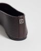 Calvin Klein Calvin Klein mesh textured ballet flats in dark brown-Black - 4