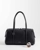 Calvin Klein Calvin Klein mini shoulder bag with silver hardware and grain texture in black - 2
