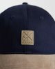 Calvin Klein Calvin Klein mixed color block cap in dark blue and beige - 2