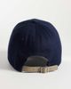 Calvin Klein Calvin Klein mixed color block cap in dark blue and beige - 3