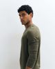 Calvin Klein Calvin Klein Modal long sleeve henley T-shirt in olive-Green - 3