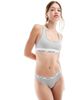 Calvin Klein Calvin Klein modern logo low rise bikini brief in gray - 4