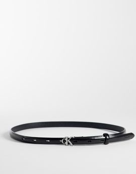 Calvin Klein Calvin Klein monogram hardware belt 15mm in black
