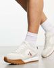 Calvin Klein Calvin Klein monogram logo sneakers in beige-Neutral - 3