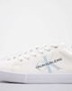 Calvin Klein Calvin Klein monogram logo sneakers in white - 4
