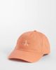 Calvin Klein Calvin Klein monologo baseball cap in orange - 1