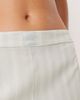 Calvin Klein Calvin Klein pajama shorts in sage green stripes-Gray - 4