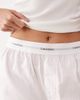 Calvin Klein Calvin Klein pajama tank top and shorts set in white and pink - 2