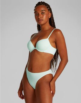 Calvin Klein Calvin Klein perfectly fit bikini brief in aqua blue